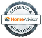 logo of home advisor screened & approved